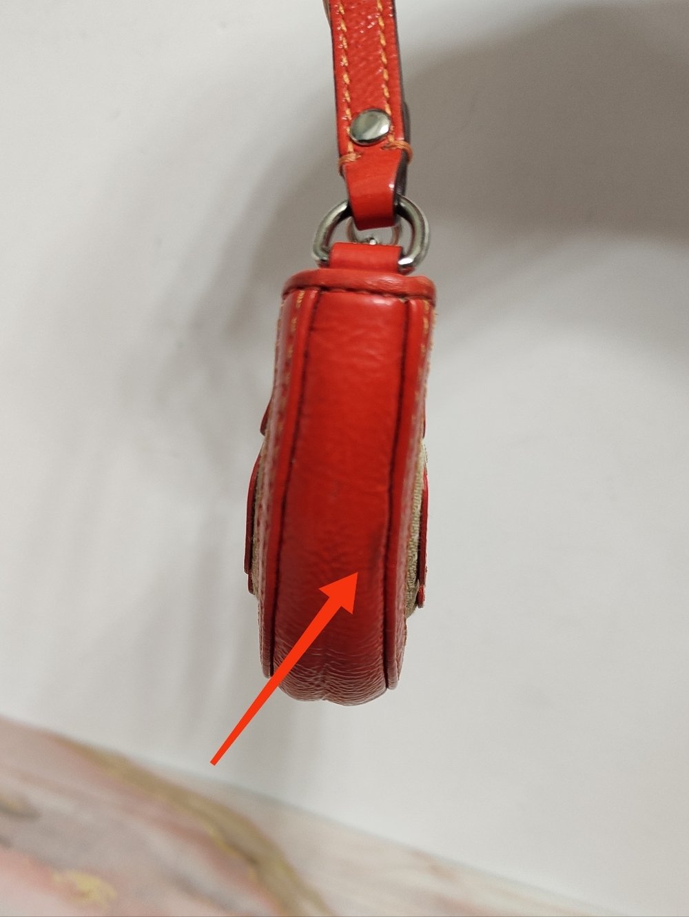 Vintage Y2K Coach F60659 Orange Coin Purse - Picture 14 of 14